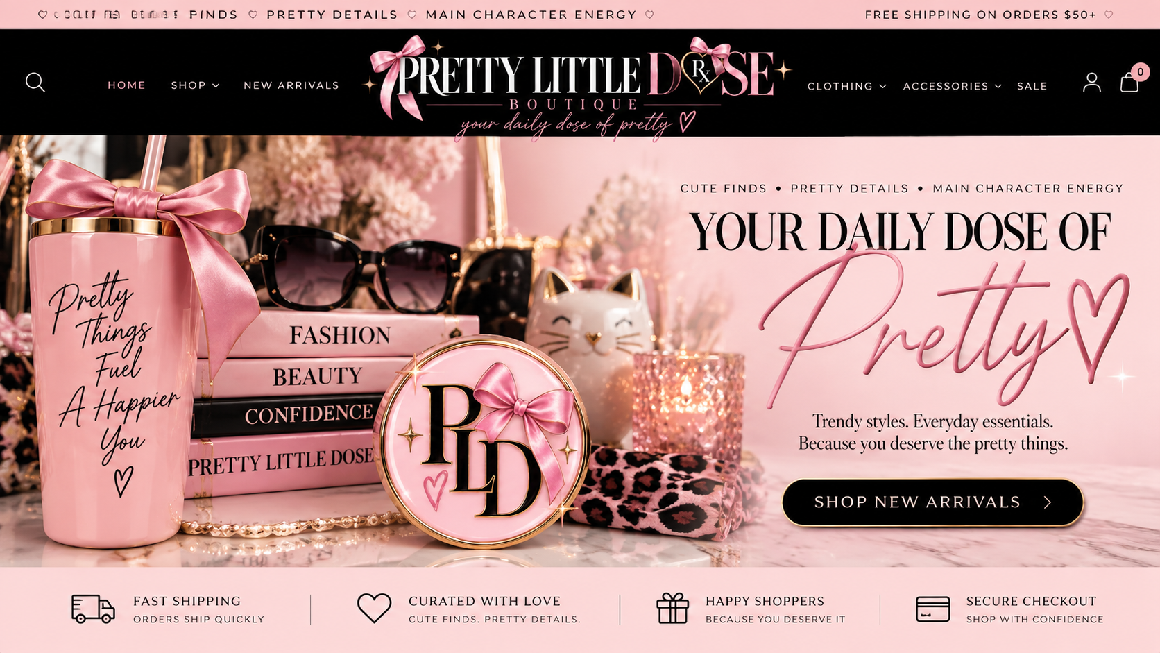 Pretty Little Dose Boutique — Your Daily Dose of Pretty